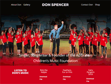 Tablet Screenshot of donspencer.com.au